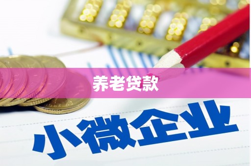 虎门养老贷款