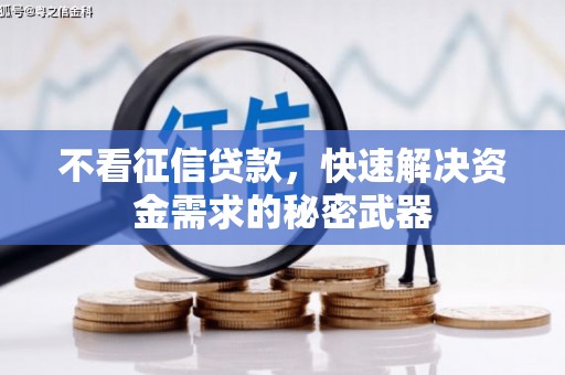 虎门不看征信贷款，快速解决资金需求的秘密武器