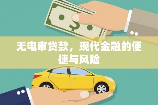 虎门无电审贷款，现代金融的便捷与风险