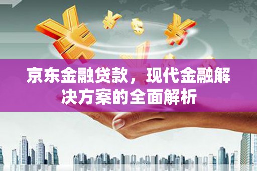 虎门京东金融贷款，现代金融解决方案的全面解析