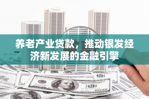 虎门养老产业贷款，推动银发经济新发展的金融引擎