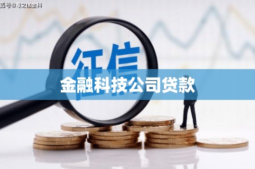 虎门金融科技公司贷款